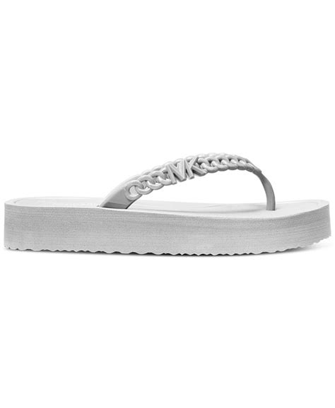 michael kors 40s7mkfa2s|Zaza Platform Flip Flop .